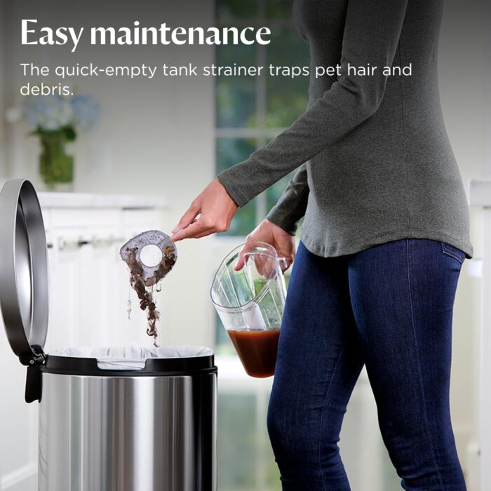 BISSELL CrossWave Pet Pro, 3-in-1 Multi-Surface Wet and Dry Vacuum Cleaner, Floor Cleaner Machine All in 1 Step, Vacuums, Washes & Dries, Hard Floors & Area Rugs, For Pet Owners, Corded, 2224E