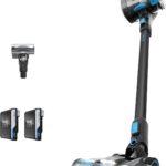 Vax ONEPWR Blade 4 Pet Dual Battery Cordless Vacuum Cleaner with Motorised Pet Tool – CLSV-B4DP, Graphite/Cyan Blue