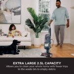 Shark Anti Hair Wrap Plus Upright Corded Pet Vacuum, 2.5L, Powered Lift-Away, Anti-Allergen Seal, Hard Floor & Carpet Mode, 750W, 8m Cord, Multi-Surface & Pet Hair Tools, Smoky Grey, NZ780UKT