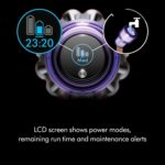 Dyson V11 Advanced cordless stick vacuum cleaner, 200 AW, 60min, Hair de-tangling (Nickel/Purple)