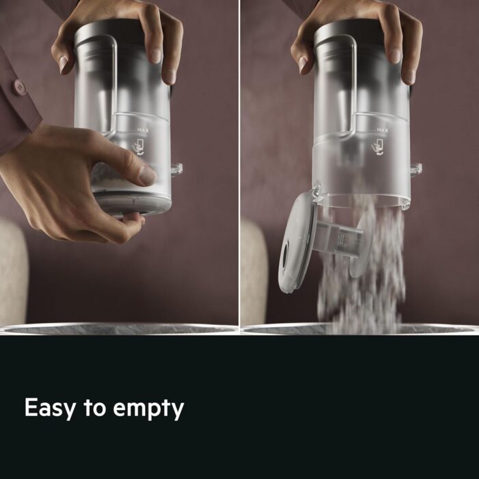 AEG 6000 Cordless Vacuum Cleaner AP61CB21DB, 103 000 RPM, Powerful Suction, Up to 99% Dust Pickup, 40 Min Runtime, Multi-Surface Nozzle, Detachable Handheld Unit