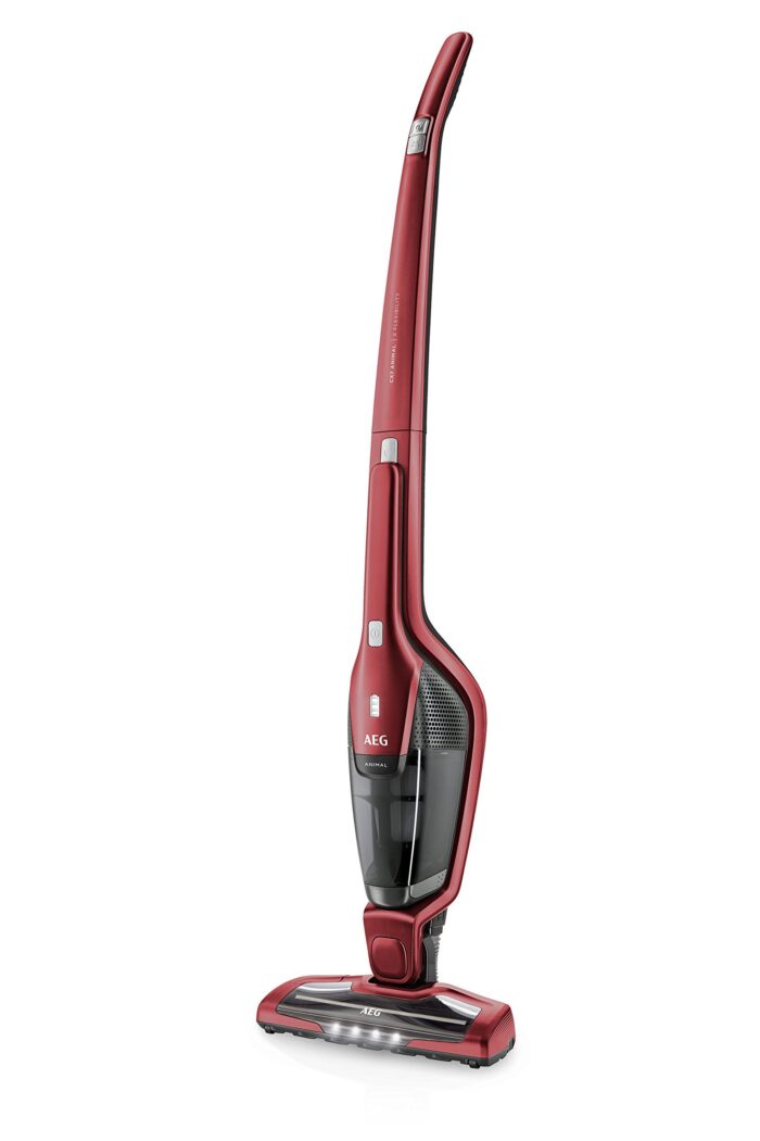 AEG 6000 Cordless Vacuum Cleaner AP61CB21DB, 103 000 RPM, Powerful Suction, Up to 99% Dust Pickup, 40 Min Runtime, Multi-Surface Nozzle, Detachable Handheld Unit