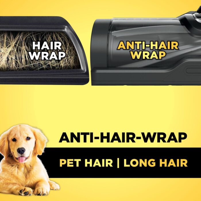 Shark Detect Clean & Empty Cordless Vacuum Cleaner with Auto-Empty System, Lightweight & Flexible Anti Hair Wrap Vacuum with Pet & Duster-Crevice Tools, 60 Mins Run-Time, Dock, Cloudy Blue IW4621UKT