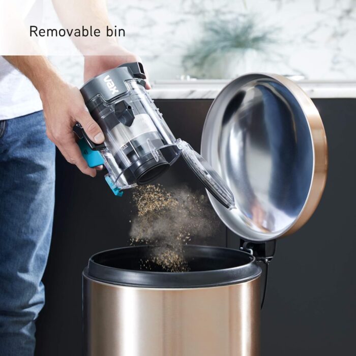 Vax ONEPWR Blade 4 Pet Dual Battery Cordless Vacuum Cleaner with Motorised Pet Tool – CLSV-B4DP, Graphite/Cyan Blue