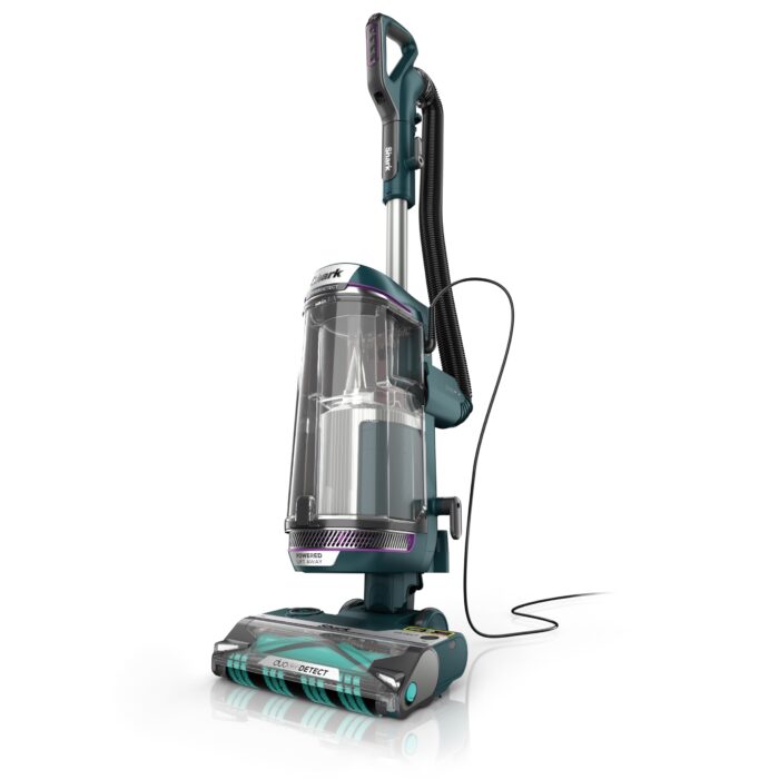 Shark Stratos XL 2.6 Litre Corded Upright Vacuum Cleaner with Anti Hair Wrap Plus & Anti Odour, Pet, Crevice and Multi-Surface Tools, Transforms to Portable Vacuum, 800W 2.6 ltrs, Navy Blue AZ3000UKT