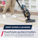 Hoover HL5 Pets Upright Vacuum Cleaner with Pet Hair Attachment, Powerful Suction, Push&Lift Portable Mode, Anti Hair Wrap, LED Lights, Hepa Filter, Corded, 850w [HL500PT]