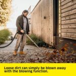 Kärcher Wet and Dry vacuum cleaner WD 6 P Premium, blower function, 1,300 W, stainless steel container: 30 l, suction hose: 2.2 m, extension hose, power outlet, drain screw, floor and crevice nozzle