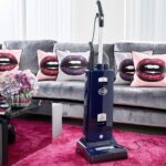 SEBO 91506GB Automatic X7 Extra ePower Upright bagged Vacuum Cleaner, 890 W, Dark Blue/Silver