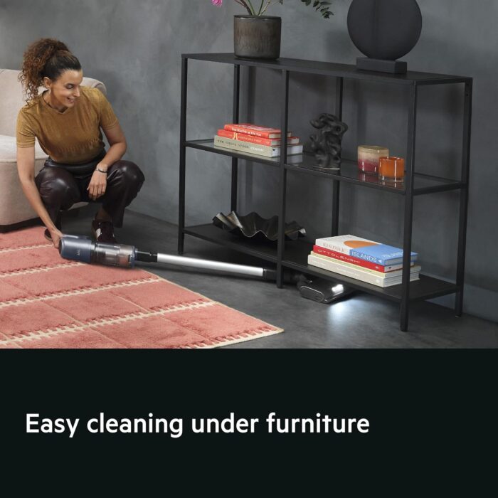 AEG 6000 Cordless Vacuum Cleaner AP61CB21DB, 103 000 RPM, Powerful Suction, Up to 99% Dust Pickup, 40 Min Runtime, Multi-Surface Nozzle, Detachable Handheld Unit