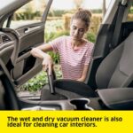 Kärcher Wet and Dry vacuum cleaner WD 6 P Premium, blower function, 1,300 W, stainless steel container: 30 l, suction hose: 2.2 m, extension hose, power outlet, drain screw, floor and crevice nozzle