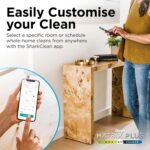 Shark Matrix Plus 2-in-1 Robot Vacuum and Mop with Self-charging Base - Deep-cleans Carpets, Hard Floors and Pet Hair - 3D LiDAR Navigation - Wi-Fi/App - 2 Pads and 2 Brushes incl. - Grey