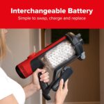 Henry Quick Cordless Stick Vacuum Cleaner, HEN.100, Up to 60 Mins Runtime, Dust-free Emptying, Powerful Cleaning, Interchangeable Battery, Lightweight, Red