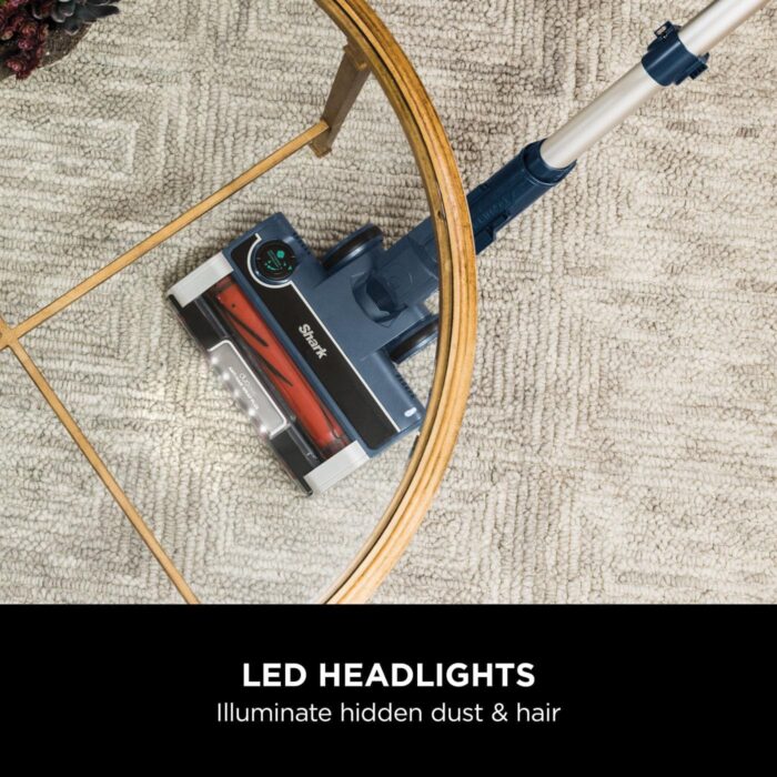 Shark Stratos XL 2.6 Litre Corded Upright Vacuum Cleaner with Anti Hair Wrap Plus & Anti Odour, Pet, Crevice and Multi-Surface Tools, Transforms to Portable Vacuum, 800W 2.6 ltrs, Navy Blue AZ3000UKT