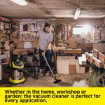 Kärcher Wet and Dry vacuum cleaner WD 6 P Premium, blower function, 1,300 W, stainless steel container: 30 l, suction hose: 2.2 m, extension hose, power outlet, drain screw, floor and crevice nozzle