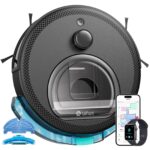 Lefant M3 Robot Vacuum Cleaner with Mop, Self-Emptying All-in-One Station, 12,000Pa Suction, dToF Laser Navigation, Dual-Spin Mops, 45°C Hot Water Auto-Wash & Air-Dry, Works on WiFi 2.4G & 5G