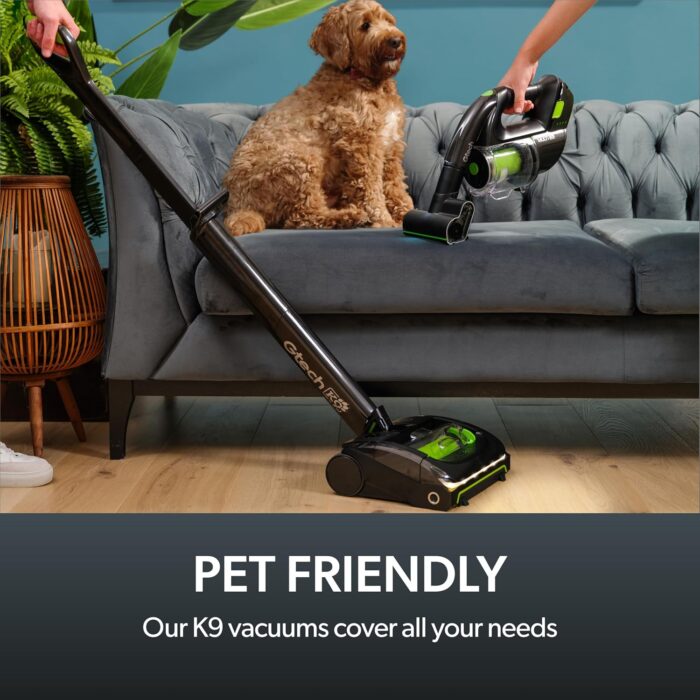 Gtech System K9, Airram K9 & Multi K9 Cordless Vacuum Cleaner Bundle, Reinforced with Aluminium, Combined 60 Mins Runtime