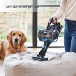 Vax ONEPWR Blade 4 Pet Dual Battery Cordless Vacuum Cleaner with Motorised Pet Tool – CLSV-B4DP, Graphite/Cyan Blue