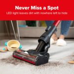 Henry Quick Cordless Stick Vacuum Cleaner, HEN.100, Up to 60 Mins Runtime, Dust-free Emptying, Powerful Cleaning, Interchangeable Battery, Lightweight, Red