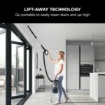 Shark Corded Upright Vacuum Cleaner 1.1L with Lift-Away Technology, LED Headlights, Anti-Allergen, 8m Cord, 750W, Crevice, Multi-Surface Tools, Blue/Black, NV602UK, 40/16B-D