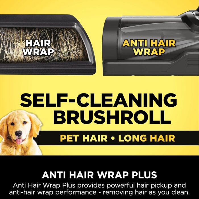 Shark Detect Corded Upright Vacuum Cleaner, Ultra-Powerful Pet Hair Pick-Up with Anti Hair Wrap Plus, DuoClean Detect & Direction Detect, Anti-Allergen, Lift-Away Technology with Pet Tool, LA450UKTBK