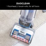 Shark Corded Upright Vacuum Cleaner with Anti Hair Wrap Technology, DuoClean Floorhead, Powered Lift-Away, Anti-Allergen Complete Seal and 2 Attachments including Pet Tool, 8m Cord, Blue, NZ850UKT